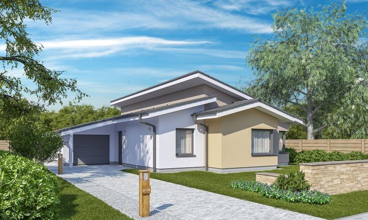 projekt domu BUNGALOW 178
